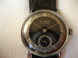ERA Watch Art Deco 15 J ETA NOS ca 1930s  