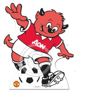 FRED THE RED MANCHESTER UNITED MASCOT CARDBOARD CUTOUT  
