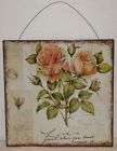 vergroessern nostalgie blechschil d blech romantik rose rosa 30x30 cm 