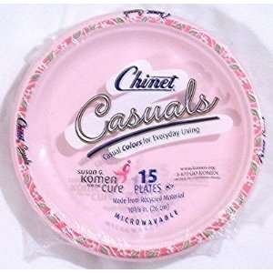  Chinet Casuals 10 3/8 Microwavable 15 Dinner Plates 