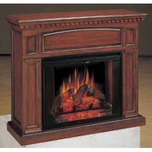  Georgetown Premium Oak Classic Flame Electric Fireplace 