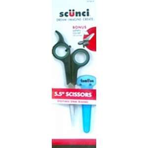  Scunci 5.5 Scissors with Bonus Blade Cap (6 Pack) Health 