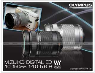   ED 40 150mm f/4 5.6 R Black Lens Digital for E P3 E PL3 #L557  