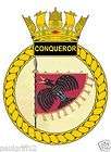 HMS Conqueror Embroidered Polo Shirts, HMS Conqueror Embroidered 