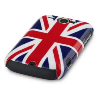 UNION JACK BACK COVER FOR HTC WILDFIRE + LCD GUARD  