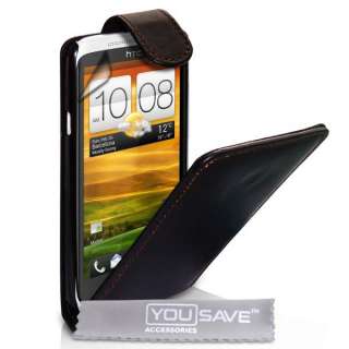   Flip Tasche Hülle Zubehör Für HTC One X Mit Displayschutz DE  