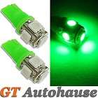 green 5 smd led t10 dome light bulb land rover