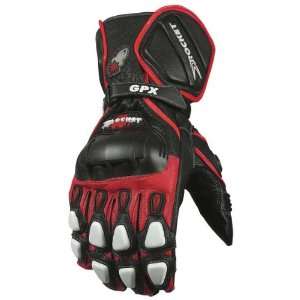  Joe Rocket Mens GPX 2.0 Red Motorcycle Gloves   Size  XL 