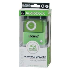  i.Sound Audio Dock for 2nd generation iPod Shuffle (Green 