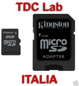 KINGSTON MICROSD 2GB TRANSFLASH 2 GB MICRO SD MINI SD  