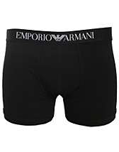 Mens Knit Boxer   Armani   Black   Briefs/boxers   Underwear men 