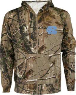 North Carolina Tar Heels Realtree Outfitters Camouflage Full Zip 