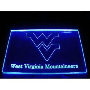 NCAA West Virginia Team Logo Neon Light Sign  Sports 