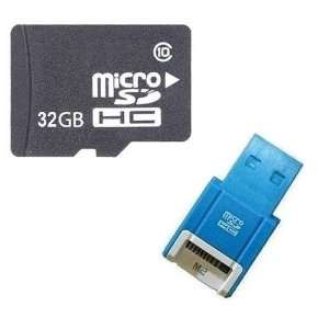   Card with SD Adapter and R10B Micro USB Flash Card Reader / Writer