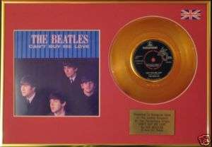 THE BEATLES   24 Carat 7 Gold Disc   CANT BUY ME LOVE  