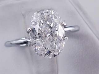 oval cut diamond solitaire ring 3 03 carat diamond weight