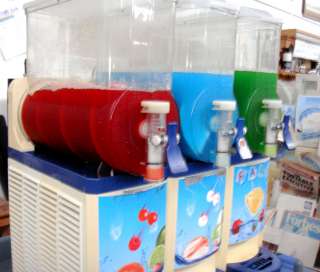 Faby 3 Bowl Granita Margarita Frozen Drink Machine  