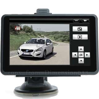 Inch HD GPS Navigation Bluetooth AV with Vehicle DVR Video/Camera 