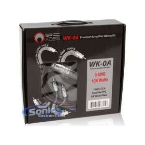   Wk 0a Premium Amplifier Wiring Kit [0 Gauge; 2 channel] Electronics