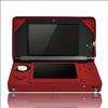 Rojo SILICONA FUNDA CASE COVER Para Nintendo 3DS  