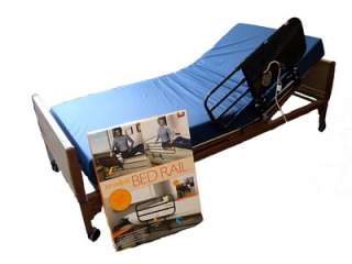 Bed Rail Adjustable Length Safety Fold Down Standers  