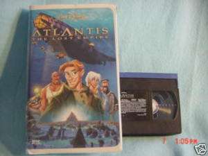 Atlantis The Lost Empire (2002, VHS) 786936163759  