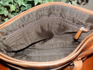Etienne Aigner Leather Brown Handbag Purse Bag  