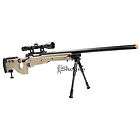 Well L96 AWP ASR Single Bolt Action Spring Sniper Airsoft Rifle MB08D 