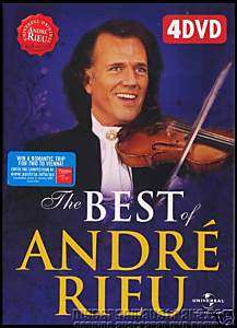 ANDRE RIEU NEW Sealed DVD Box Set 4 Disc THE BEST OF  