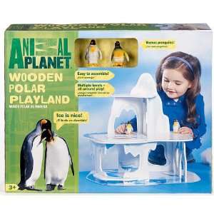  Animal Planet Polar Land Wooden Playset Toys & Games