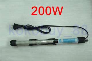 1161 200W Tropical Aquarium Submersible Heater Thermos  