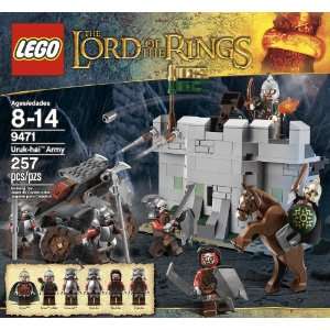  LEGO The Lord of the Rings Hobbit Urak Hai Army (9471 