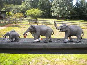 ASIAN ELEPHANT FAMILY by Safari Ltd; toy/elephants  