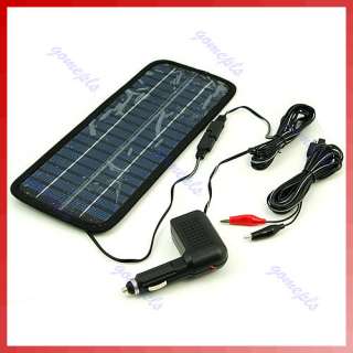 Car Battery Charger Solar Power Panel 12V 200mA 3.5W  