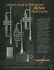 1975 benge horns trumpet flugelhorn awards trophies vintage ad one