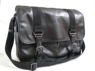 NWT $1095 Ralph Lauren Leather Business Messenger Bag  