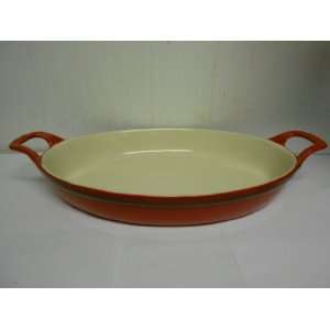  Staub Oval Baking Dish , 32 cm, 12 1/2 inches Red Kitchen 