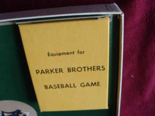   antique BASEBALL GAME Parker Brothers 50s ANTIQUE sports BOARD GAME