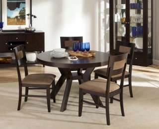 DINING ROOM ROUND TABLE 4 CHAIRS KITCHEN SET BOULEVARD  