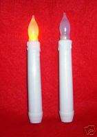 Battery Operated LED Flickering Candle Candlestick  