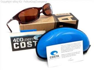 Costa Del Mar HARPOON Polarized Sunglasses Tortoise Vermillion 400 