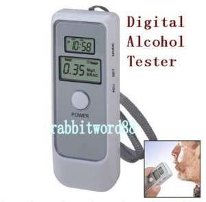 Digital LCD Breathalyzer Alcohol Wine Tester Detector  