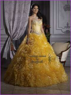   Gown Quinceanera Dress Wedding Evening Prom Girl Party Dresses  