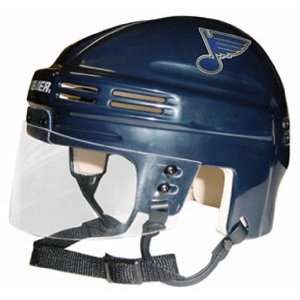  St. Louis Blues NHL Bauer Mini Helmet Team Color Sports 