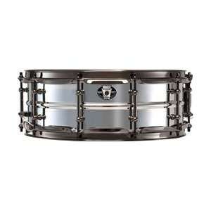 Ludwig Black Magic Stainless Steel Snare Drum (5x14 
