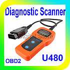U480 Universal CAN BUS Car ODBII OBD2 Scan Code Reader  