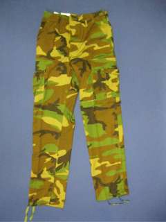 Military BDU Woodland Camo Pants   XSmall / Reg * New  