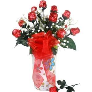 Chocolate Roses in a Vase   A Mothers Day Gift Basket Idea   Birthday 