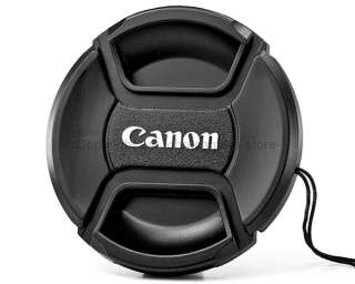 55mm Center Pinch Snap On Front Lens Cap for Canon E55  