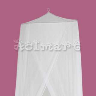 Baby Bed/Cot/Crib White Mosquito Net Curtain Canopy NEW  
